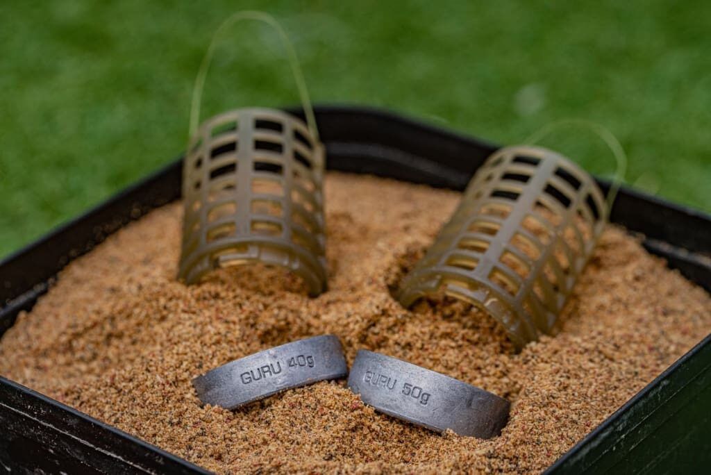 Guru X-Change Bait Up Feeder Heavy Spare Weight Pack / Smagais rezerves fīdera atsvaru komplekts