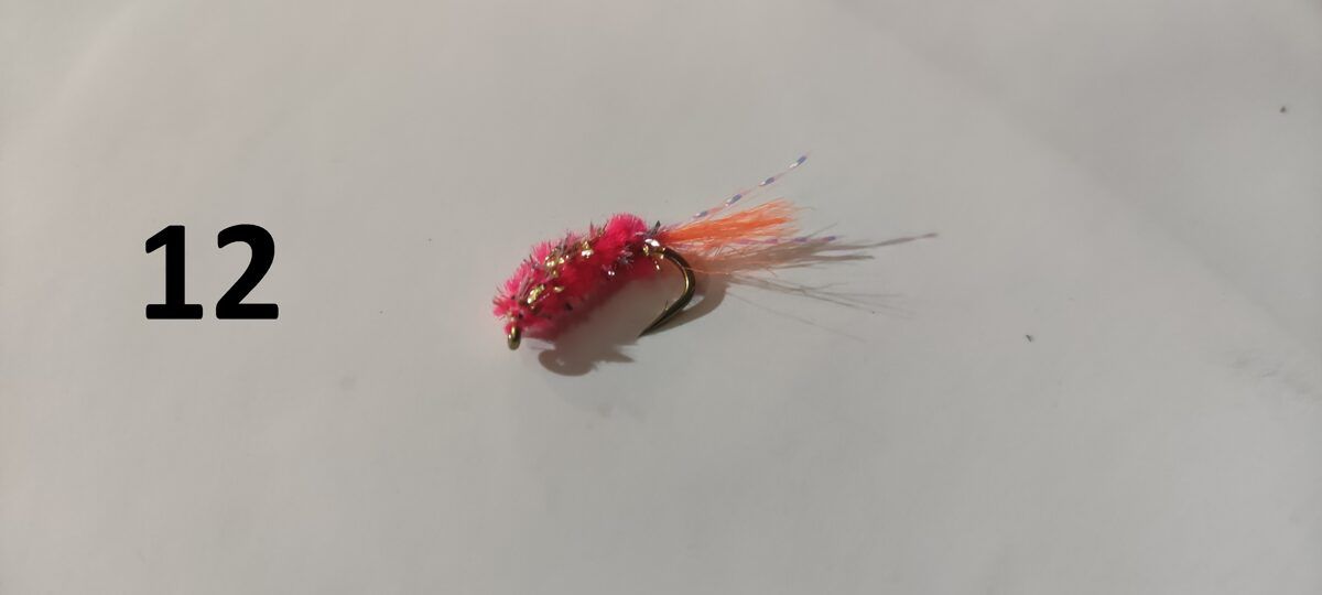 Ziemas mānekļi - Peipusa mušas ar UV efektu - dažādas krāsas un varianti