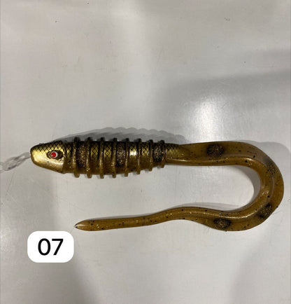 OSHELure Vbone Tail 10" (25cm) / Pelāģisko Līdaku Mīkstais Māneklis