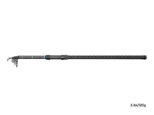 Teleskopiskā makšķere 	Delphin CAPRI Tele NXT 330cm/120g