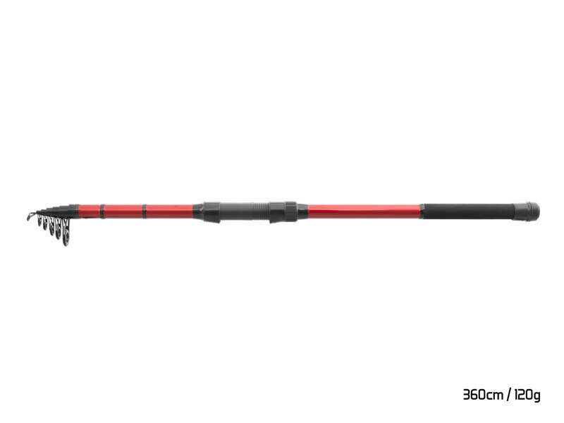 Teleskopiskā makšķere Delphin AMULET Tele 270cm/80g