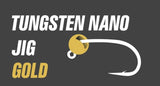 Tungsten Jig Head Tungsten Nano Jig #12 0.1g-1.4g Gold