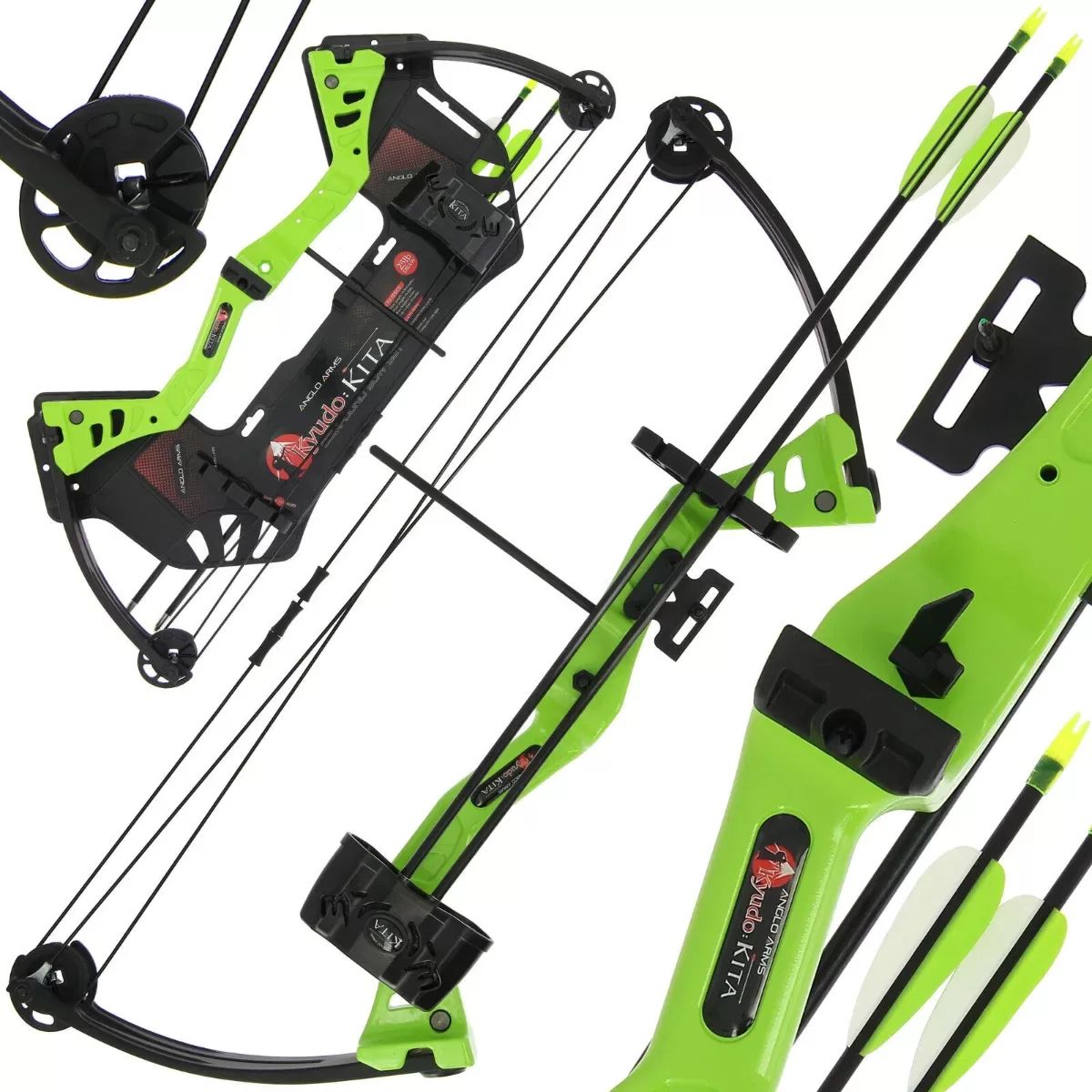 Loks 25LB Kita Compound Bow in Green