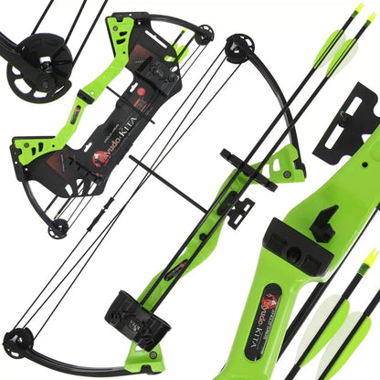Loks 25LB Kita Compound Bow in Green