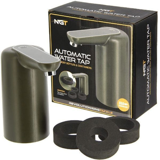 NGT Auto Water Tap - USB Rechargeable with Night Light (147) / Automātiskais ūdens pumpis ar nakts gaismu
