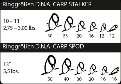 SPORTEX D.N.A. CS-2 SPOD Karpu iebarošanas makšķerkāti  13“/3,9m, 6,00lbs
