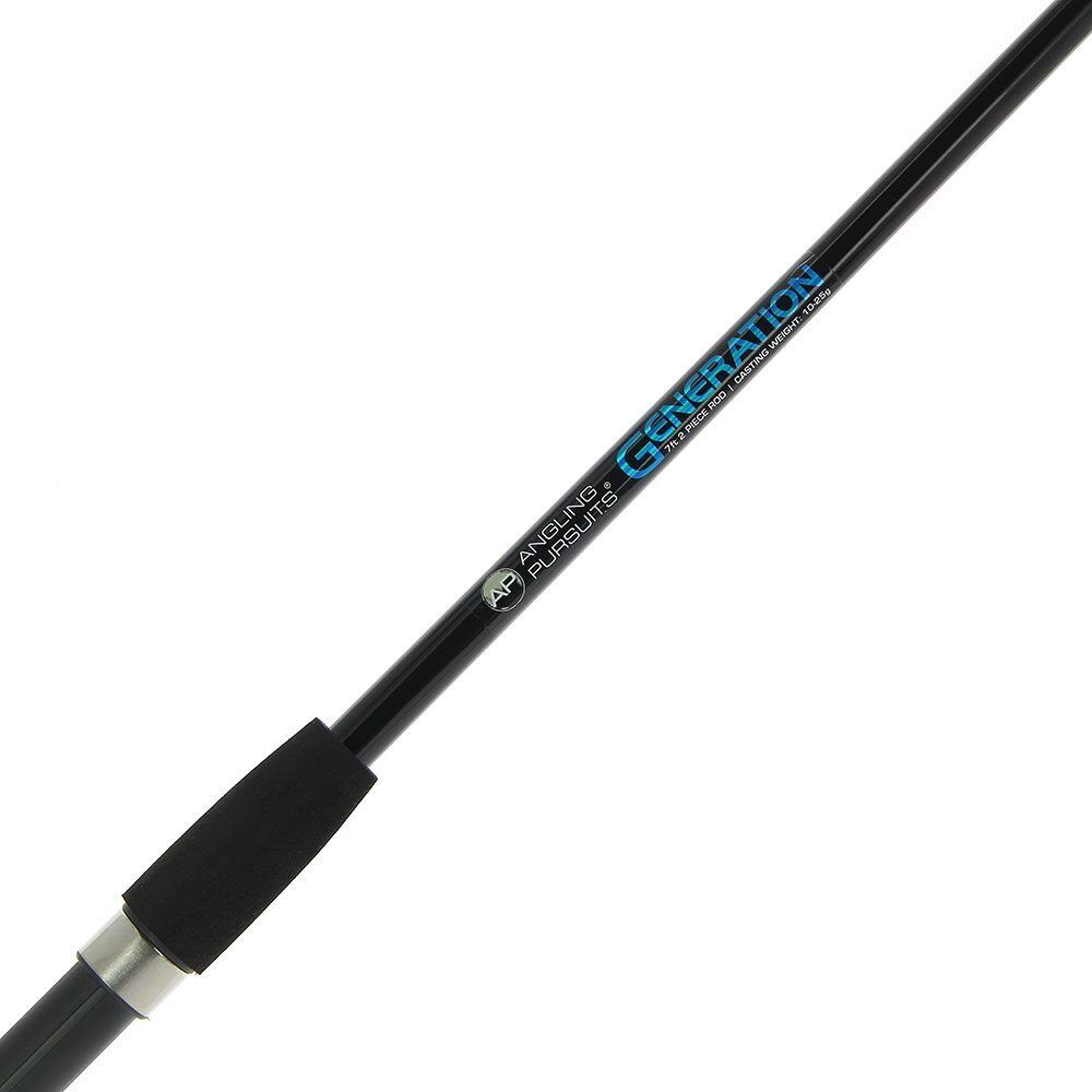 AP GENERATION COMBO - 7FT, 2PC ROD & REEL / 210cm , 10-25g Kāts un spole ar uztītu auklu