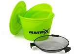Spaiņa komplekts MATRIX BUCKET SET - LIME