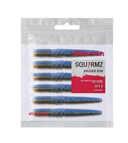 Silikona māneklis Korum Snapper Floatex Squirmz 5cm