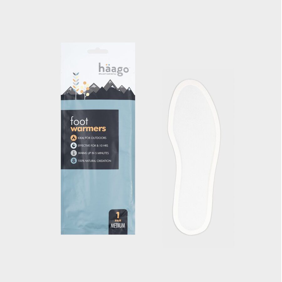 Haago Pēdu sildītājs (pāris) , Sildošās iekšzoles, kāju sildītāji, Insole warmers