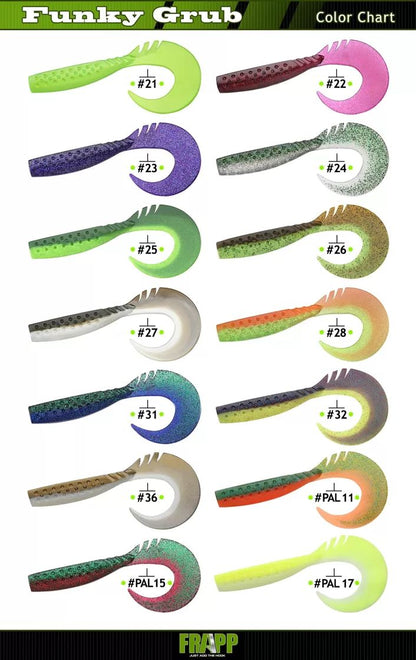 Frapp Funky Grub 10'' / Gumijas māneklis 25cm , 86g