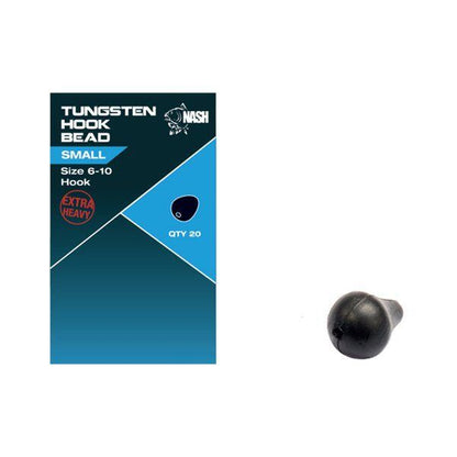 NASH TUNGSTEN HOOK BEADS, Volframa āķa lodītes