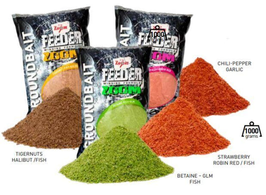 CZ Feeder Zoom groundbaits, malta barība karpām - JAUNAS GARŠAS