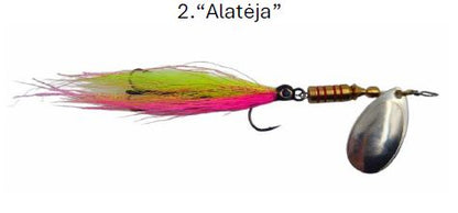 Rotiņš Anglertails 13.5cm / 7g - Roku darbs