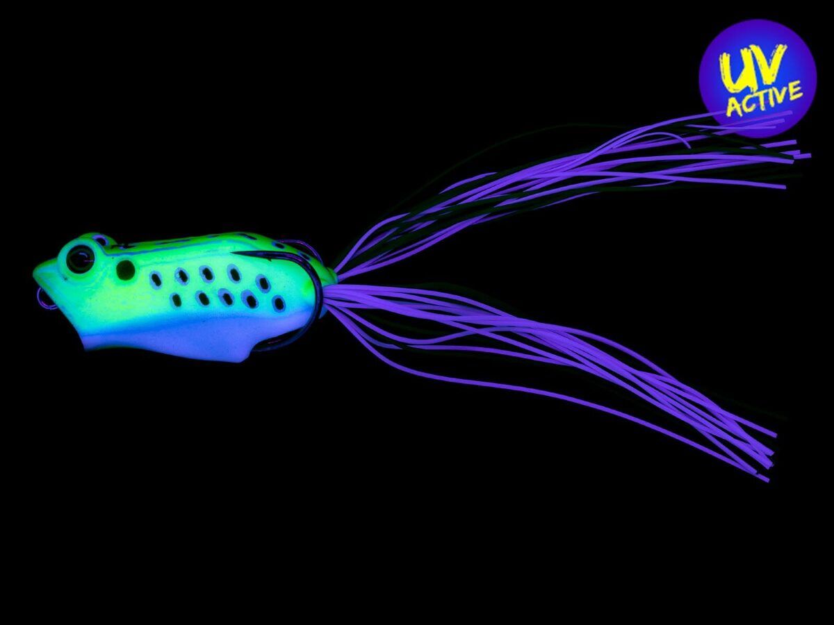 ZMan Leap FrogZ Popping Frog 2.25" , 6cm , 13g - Green Leopard / Pelodša Vardīte plēsēju makšķerēšanai