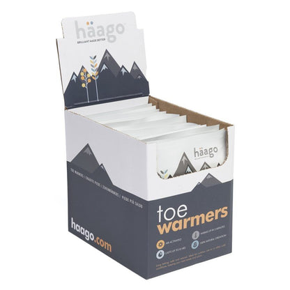 Haago Kāju pirkstu sildītājs (pāris) Pēdu sildītāji, Toe warmers