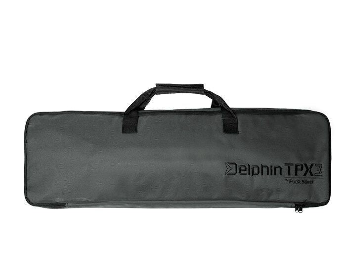 Delphin Tripod TPX3 Silver / Makšķerkātu statīvs ar 3 kājām, grozāms