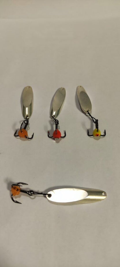 Ziemas mānekļi bļitkas - nagla, sudraba