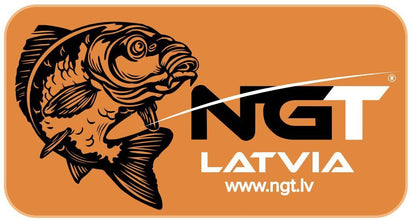 Ngt ziemas cepure oranža / NGT logo ar karpu, asari vai zandartu