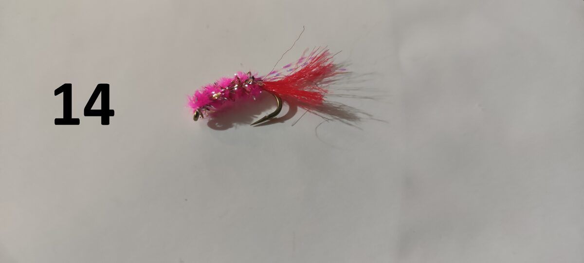 Ziemas mānekļi - Peipusa mušas ar UV efektu - dažādas krāsas un varianti