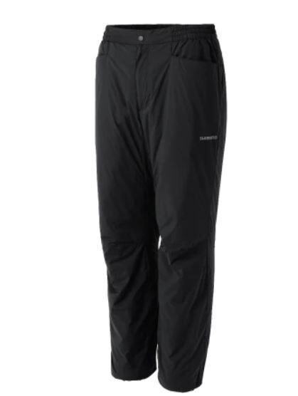SHIMANO Apparel Active Insulation Pants XL Tungsten, Ūdens atgrūdošas siltās bikses
