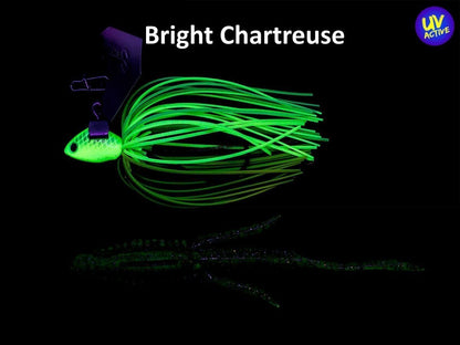 NORIES Hulachat 10G , 8cm Chatterbait / Vibrējošais māneklis ar papildus gumijām