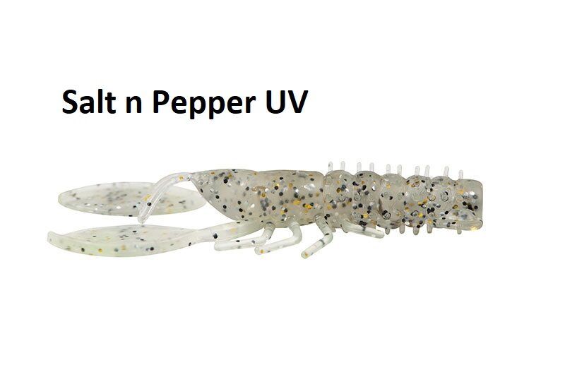 FOX RAGE Crayfish 9cm/3.54”, Gumijas mānekļi ar UV - vēžveidīgie