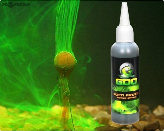 Korda Goo Tutti Frutti Power Smoke, Augļu koncentrēts likvīds ar dūmu efektu