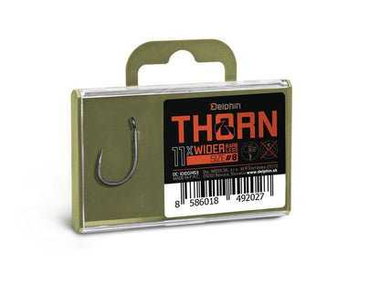 Delphin āķi THORN Wider BarbLESS 11x / Delphin THORN Wider BarbLESS 11x