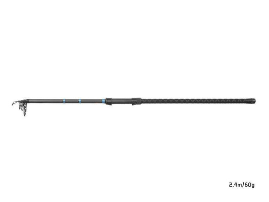 Teleskopiskā makšķere Delphin CAPRI Tele NXT 240cm/60g