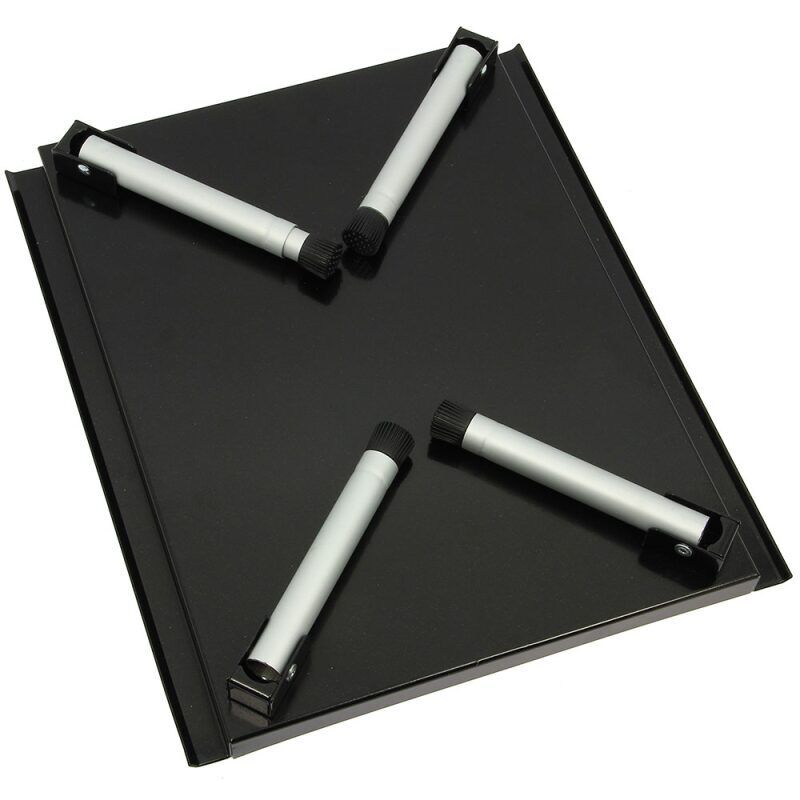 NGT bivvy table, Makšķerēšanas/Tūrisma galdiņš ar atlokāmām kājām - melns