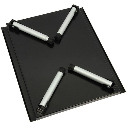 NGT bivvy table, Makšķerēšanas/Tūrisma galdiņš ar atlokāmām kājām - melns