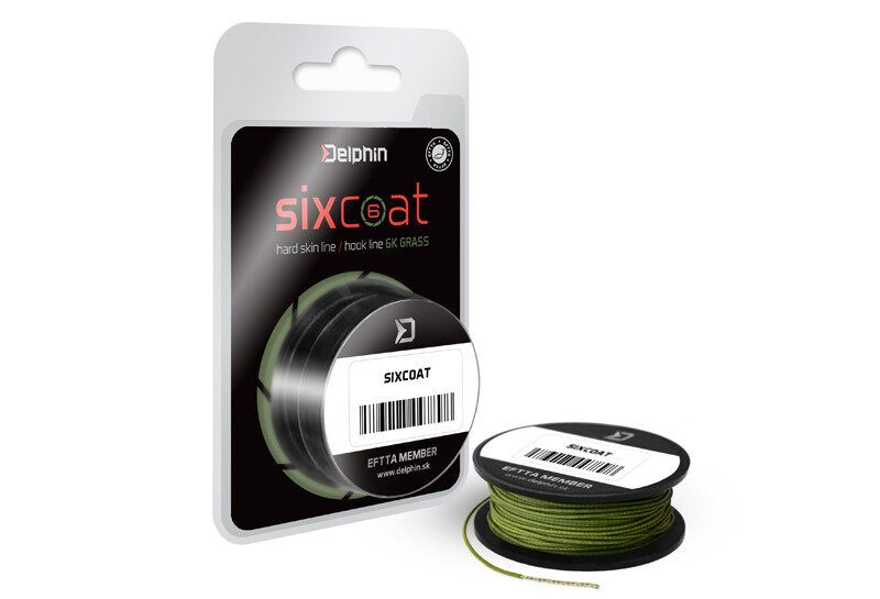 Delphin Skin Line SIXCOAT / grass 25lbs 5m