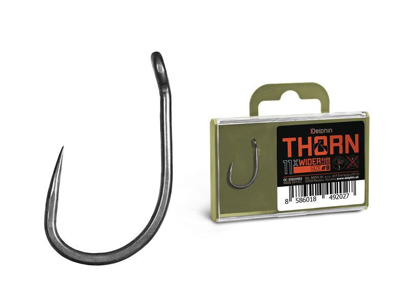 Delphin āķi THORN Wider BarbLESS 11x / Delphin THORN Wider BarbLESS 11x