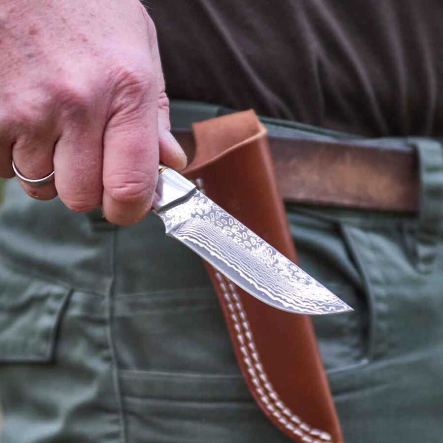 DAMASCUS medību nazis no PARFORCE dāvanu iepakojumā