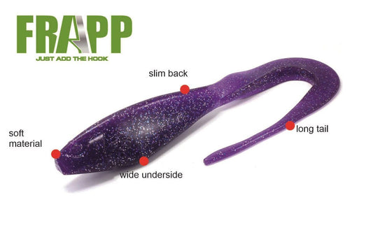 Frapp Tricky Tail 8" / Gumijas māneklis 20cm , 52g