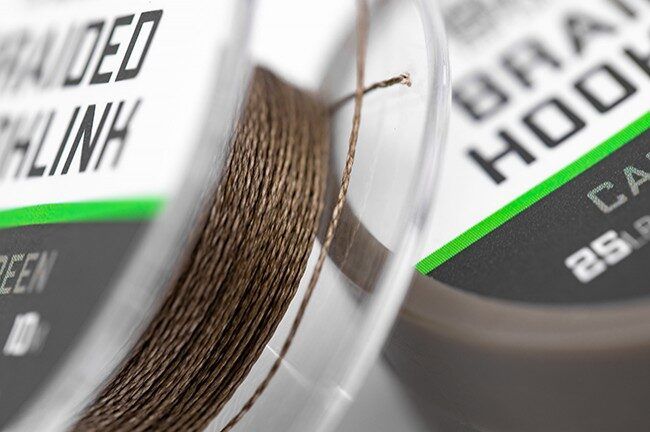 KORDA Basix Braided Hooklink, pītais pavadmateriāls