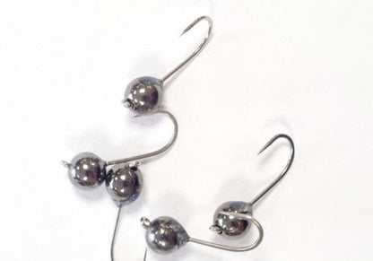 Volframa nano džiggalva sudraba #14 / Tungsten Nano JigHead Silver #14