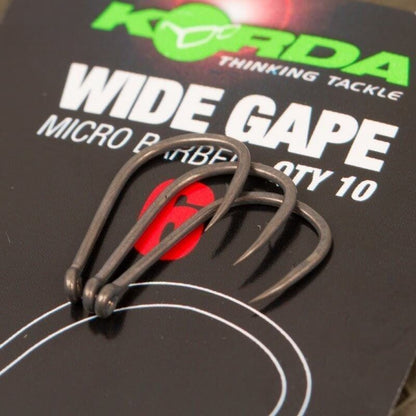 KORDA Wide gape hooks, Platie āķi