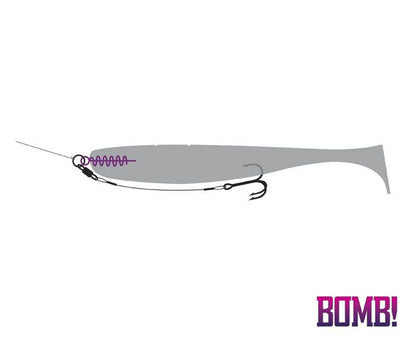 Delphin BOMB! Twisto O-LOCK / 5pcs