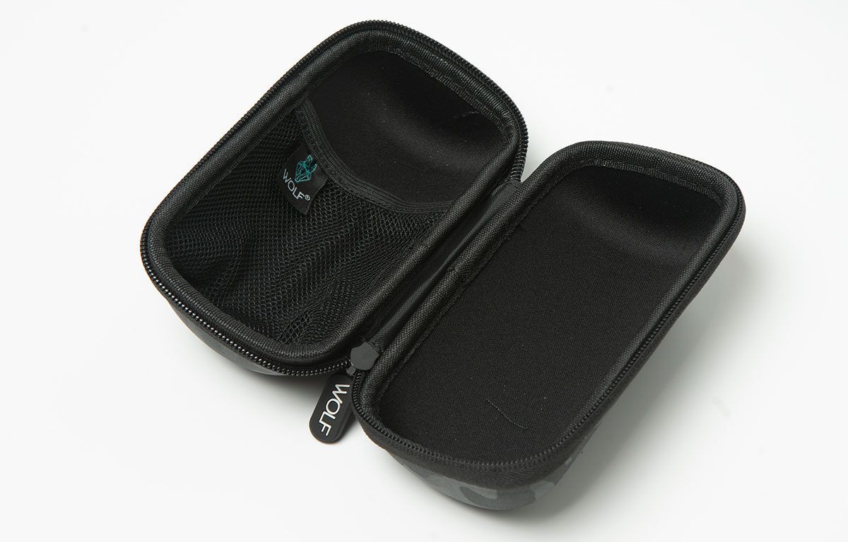 Wolf Mozzi Zappa Tech Case Camo Black , Futrālis / somiņa Mozzi zappa lampai