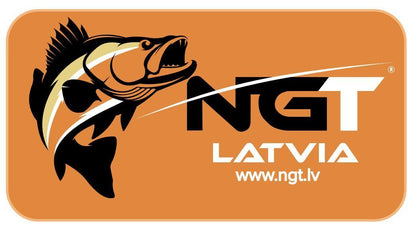 Ngt ziemas cepure oranža / NGT logo ar karpu, asari vai zandartu