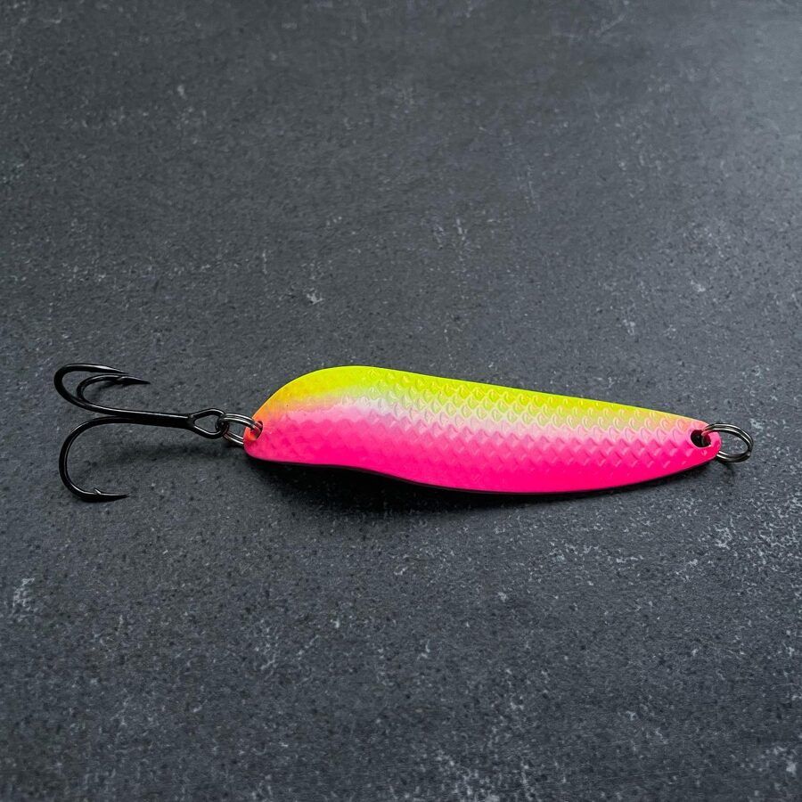 Šūpiņi Toxic Irony By Dmitry Beljajev - rozā/dzelteni spīdīgi - Made in Latvia 16/19/20/24/32g