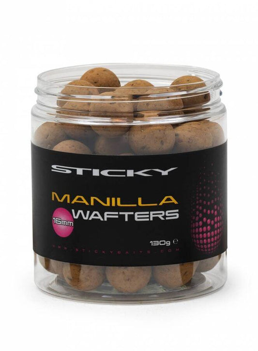 STICKY MANILLA WAFTERS,  Vaniļas puspeldošās boilas jeb vafteri 16mm