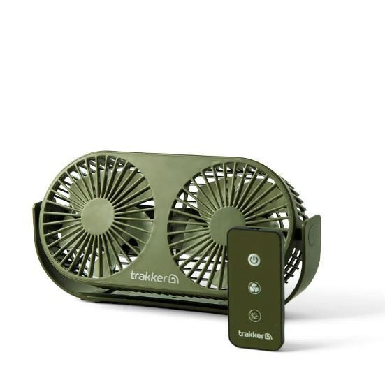 TRAKKER Remote Bivvy Fan,  pārnēsājams ventilators ar pulti