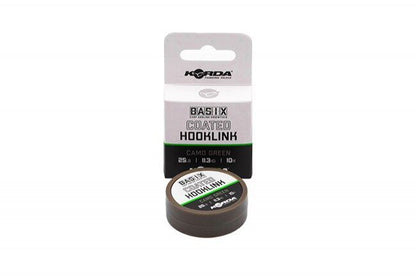 KORDA Basix Coated Hooklink, pavadmateriāls ar pārklājumu / 10m