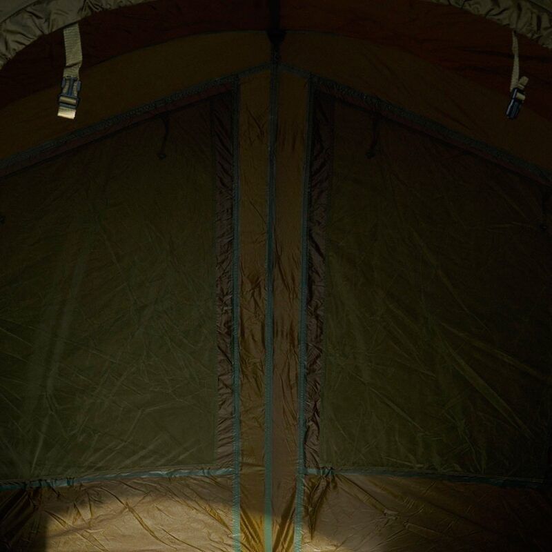 NGT XL Profiler Domed Bivvy with Hood - 5000mm 2 Man Bivvy, Lielā telts .