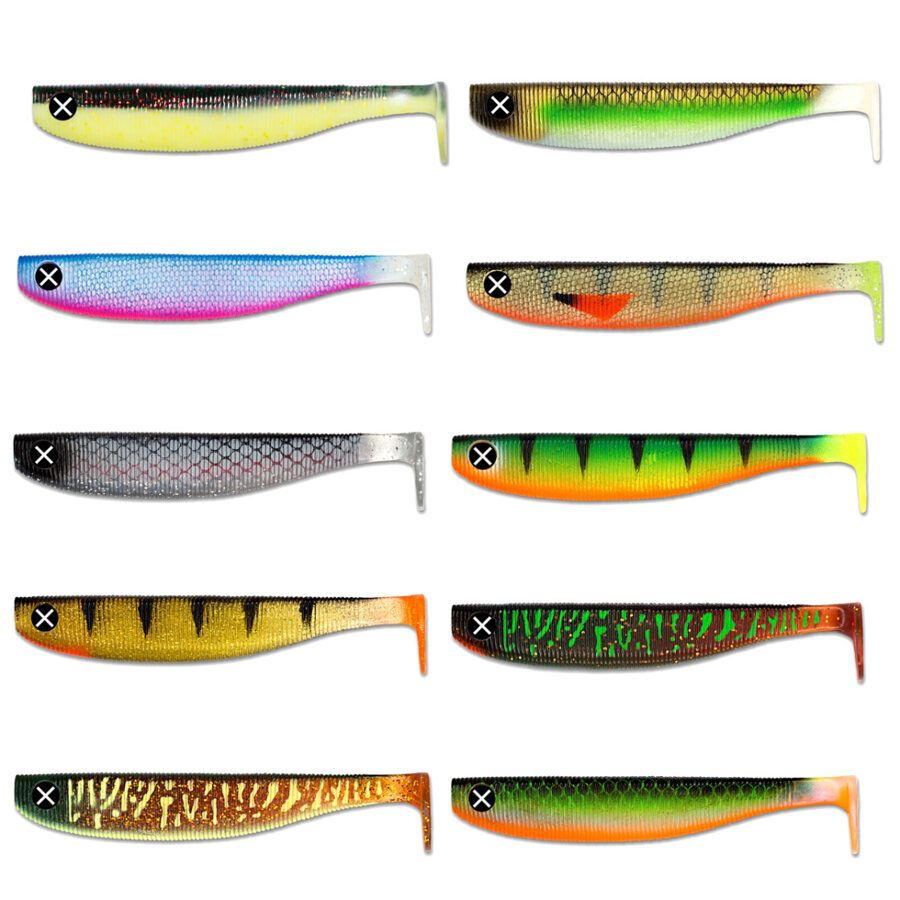 Monkey Lures Fat Lui  11cm, 5.5” 9,3g , Gumijas mānekļi - 2gab