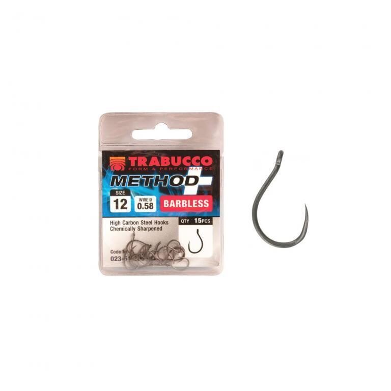 Trabucco METHOD PLUS Hooks / Method Fīdera āķi