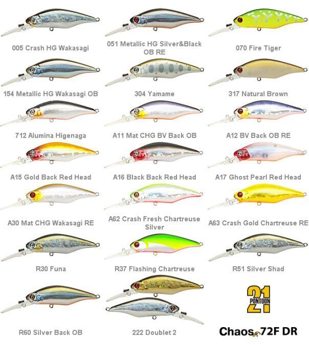 Vobleris Pontoon21 Chaos 72F DR